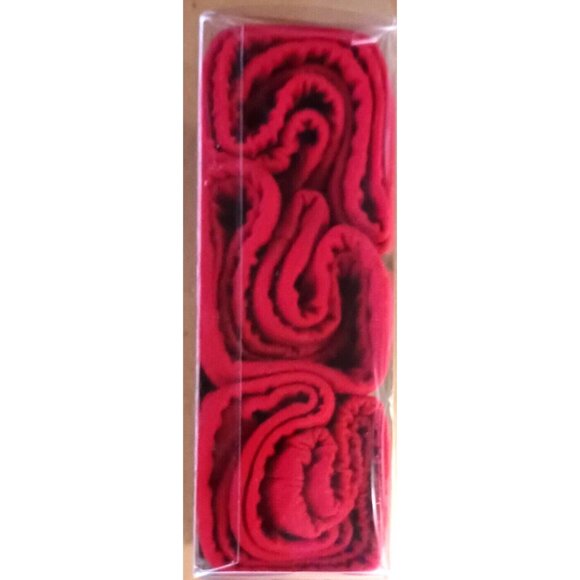 Picopi Men's Low-Rise Briefs 3 Pack Red 100% Cotton Small New - Picture 2 of 6